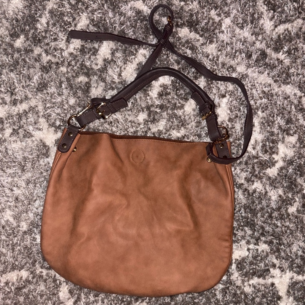 Sole Society Leather Shoulder Bag